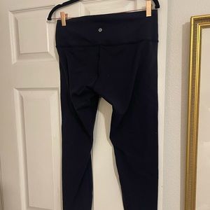 Navy Wonder Under Lululemon Tights